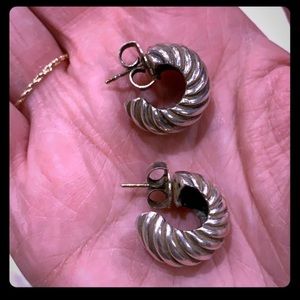 Authentic David Yurman Sterling Silver Earrings